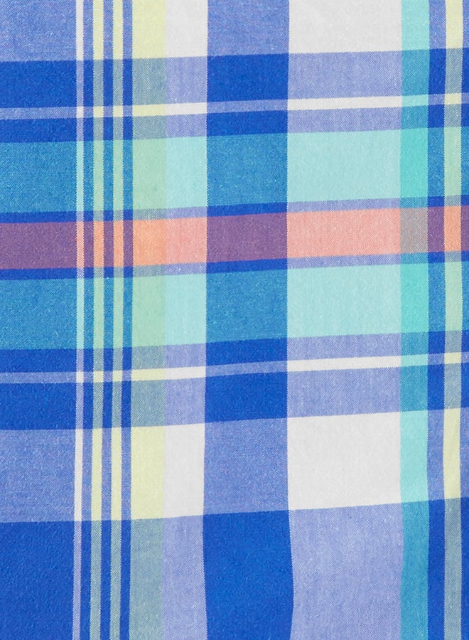 OSHKOSH B'gosh - Button-Front Shirt Plaid - Image 1