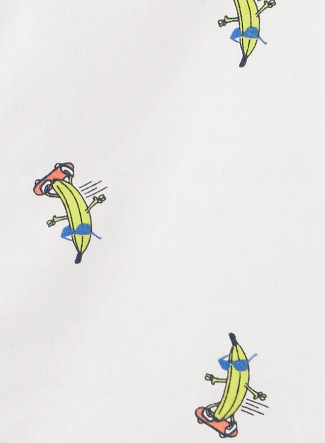 OSHKOSH B'gosh - Skating Bananas Long Sleeves Shirt Print - Image 1