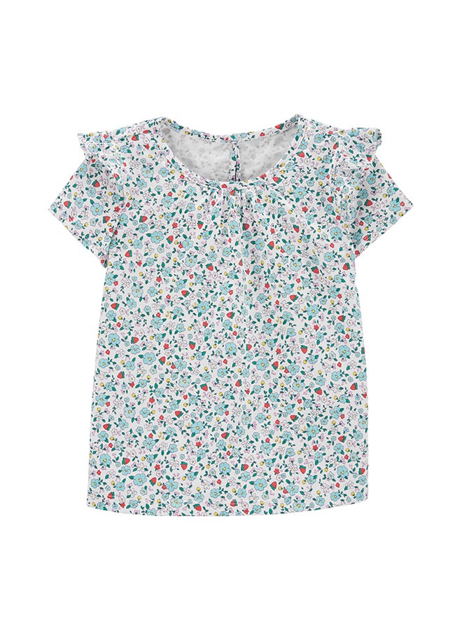 OSHKOSH B'gosh Jersey Top Floral - Image 1