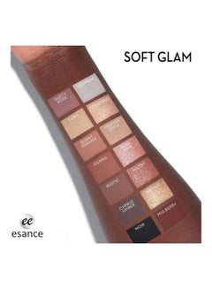 esance Soft Glam Eyeshadow Palette Multicolour  - Image 3