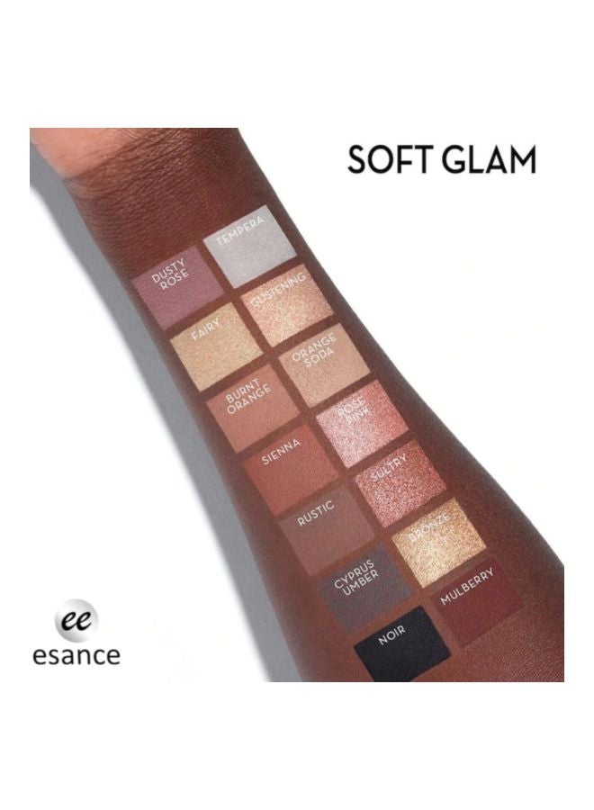 esance - Soft Glam Eyeshadow Palette Multicolour - Image 1
