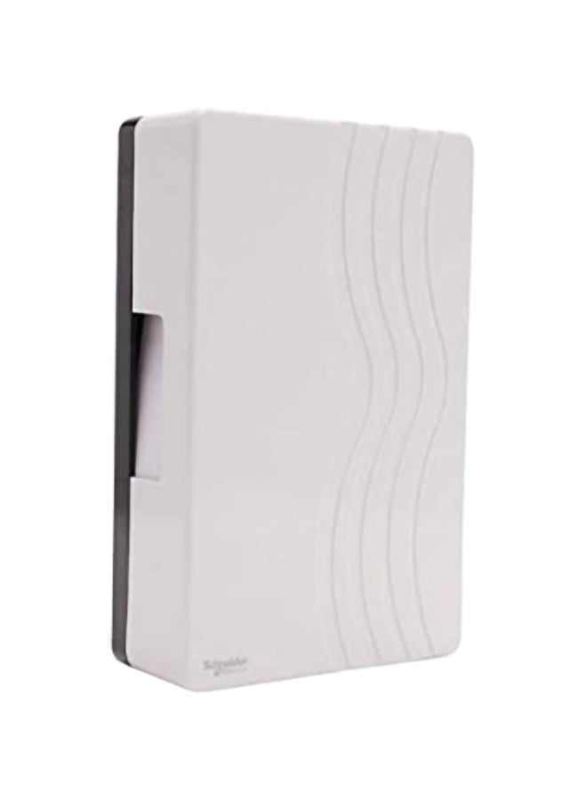 Schneider Electric 2-Wire Mechanical Door Chime white 7x4.2inch 