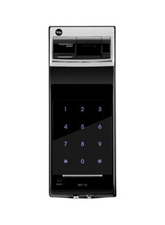 Yale Digital Rim Lock With Fingerprint And Keypad YDR4110 White  - Image 1