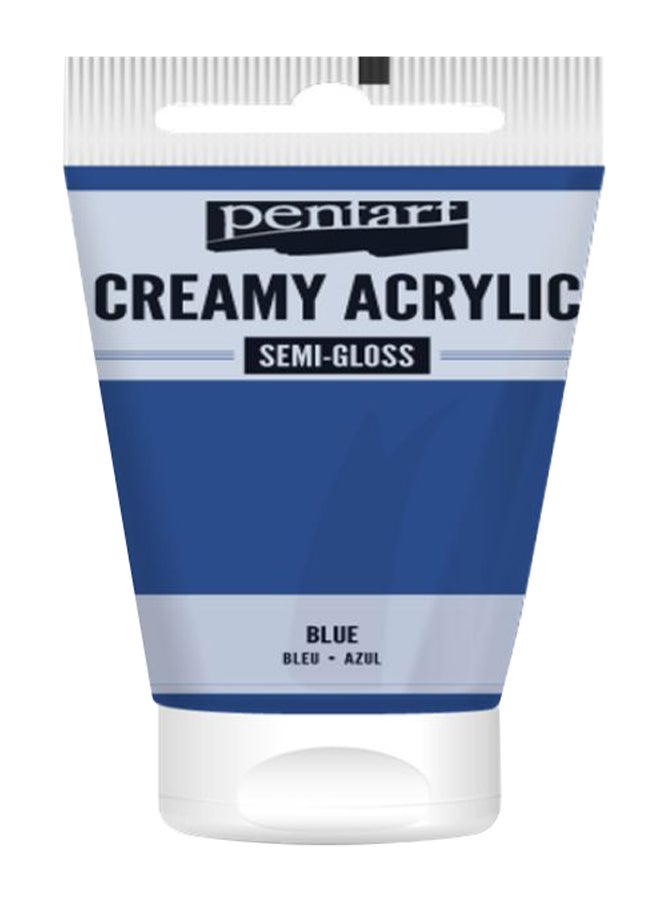 Creamy Acrylic Semi Gloss Paint Blue