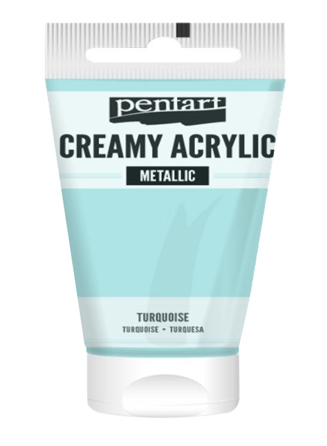 بينتارت دهان أكريليك ميتاليك كريمي 60 مل فيروزي