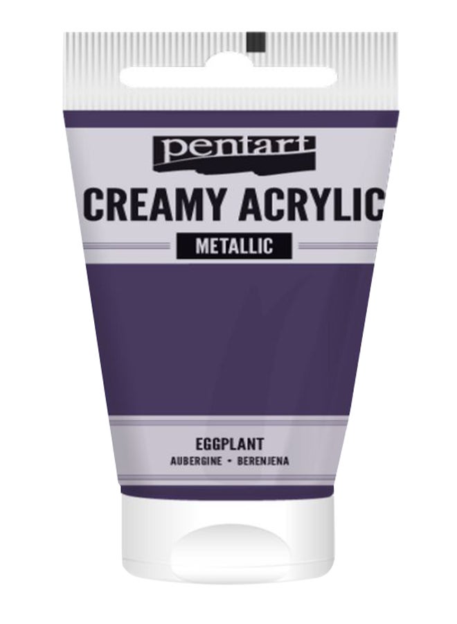 بينتارت دهان أكريليك ميتاليك كريمي الباذنجان