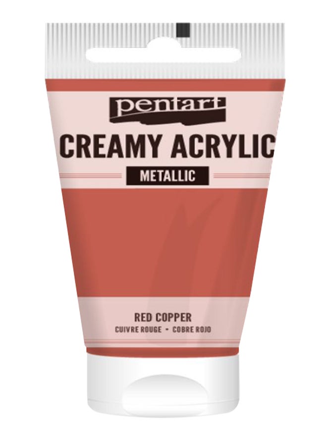 بينتارت دهان أكريليك ميتاليك كريمي أحمر نحاسي
