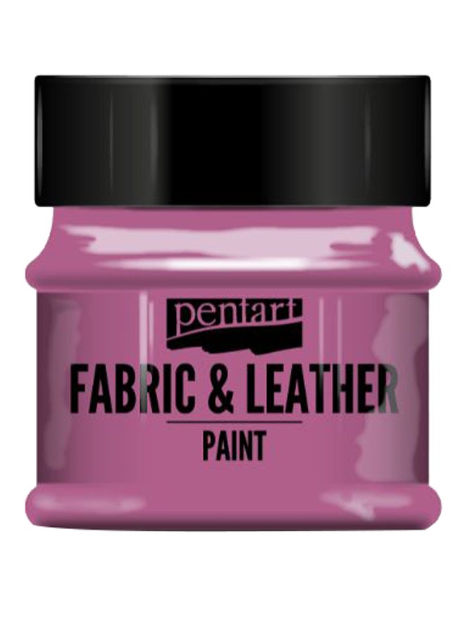 بينتارت طلاء للقماش والجلد أرجواني