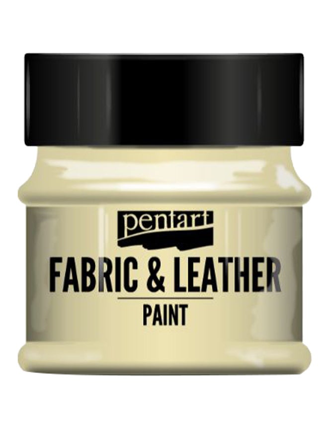 Pentart Fabric And Leather Paint Beige