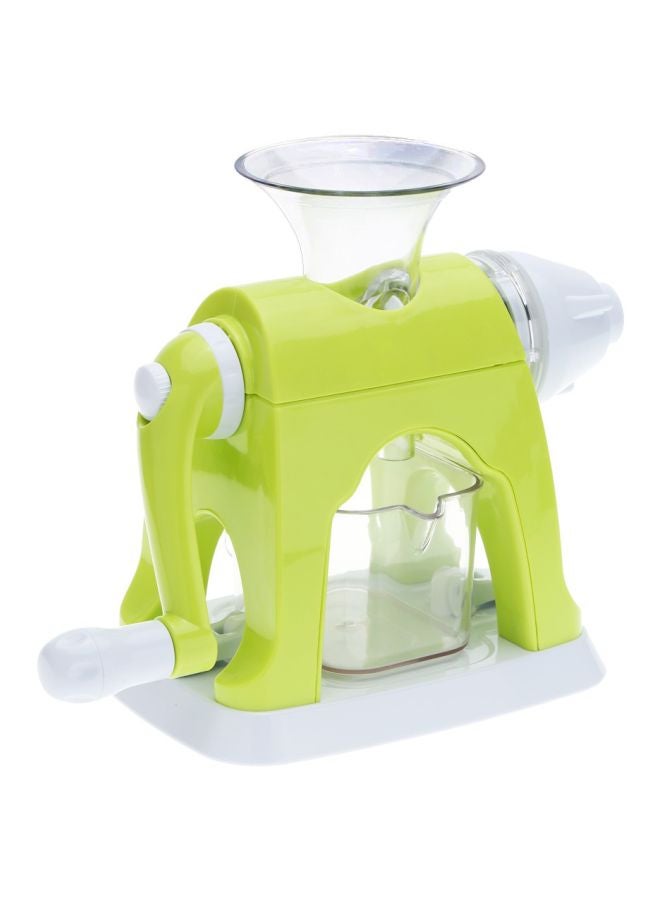 ANSELF 2-Piece Manual Fruit Juicer Kit Green/Clear/White 31x14x23cm - Image 1
