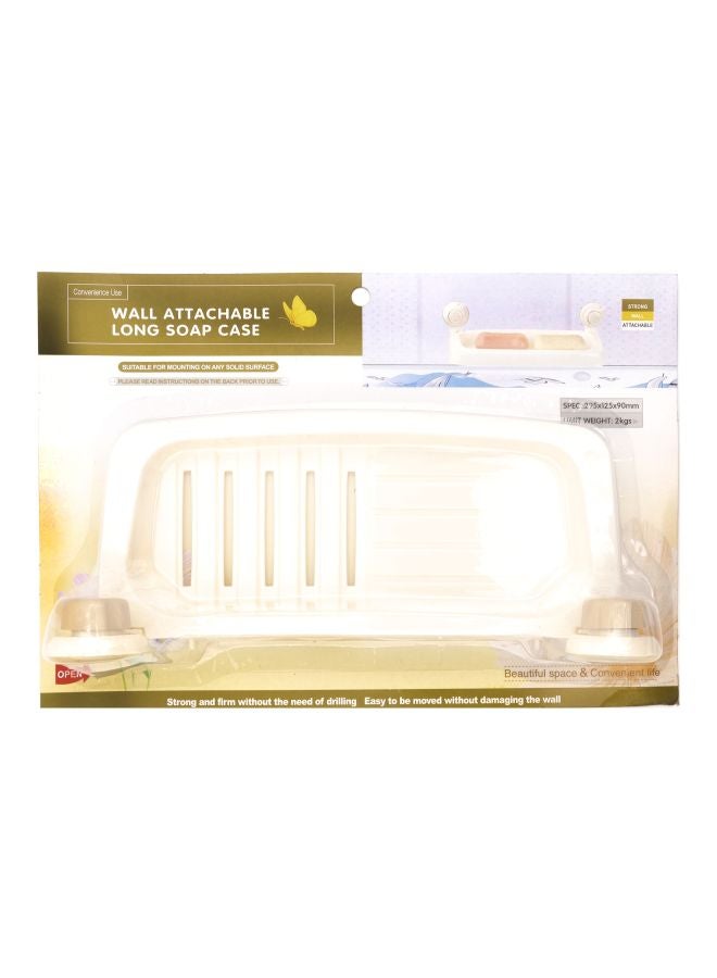 Wall Mounted Soap Case Cream  - Image 1