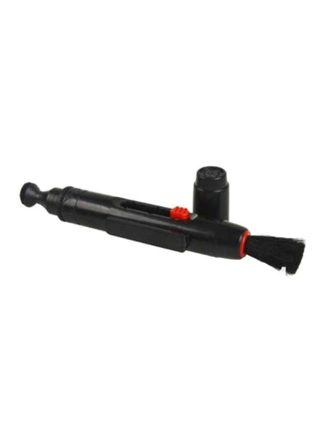 أداة تنظيف على شكل قلم لعدسة كاميرا كانون أسود/أحمر