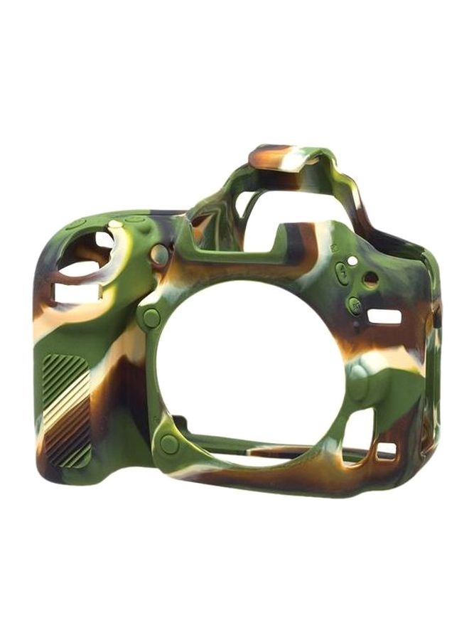 Easy Cover - Camera Case For Canon 5D Mark III 5Ds/5Ds R Green/Beige/Brown - Image 1