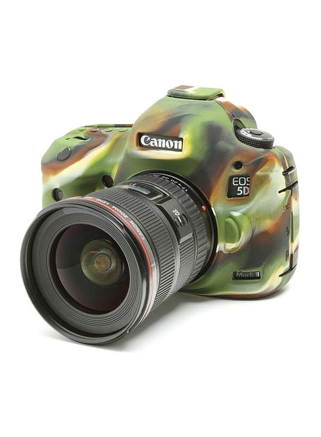Easy Cover - Camera Case For Canon 5D Mark III 5Ds/5Ds R Green/Beige/Brown - Image 1