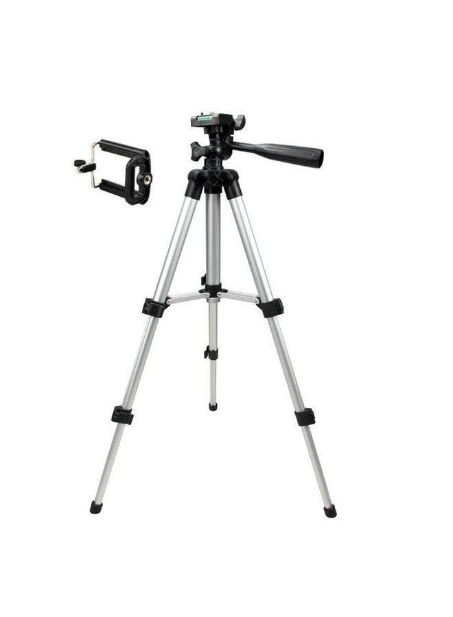Aluminium Tripod With Carry Bag Silver/Black  - Image 2