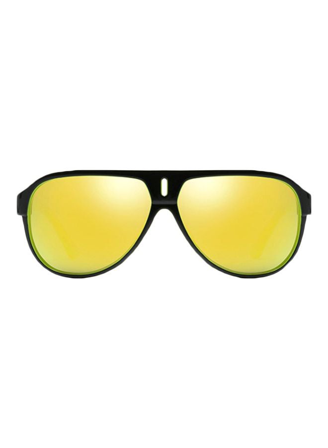 UNIVERSAL Men's Oversized Sunglasses - Lens Size: 66 mm