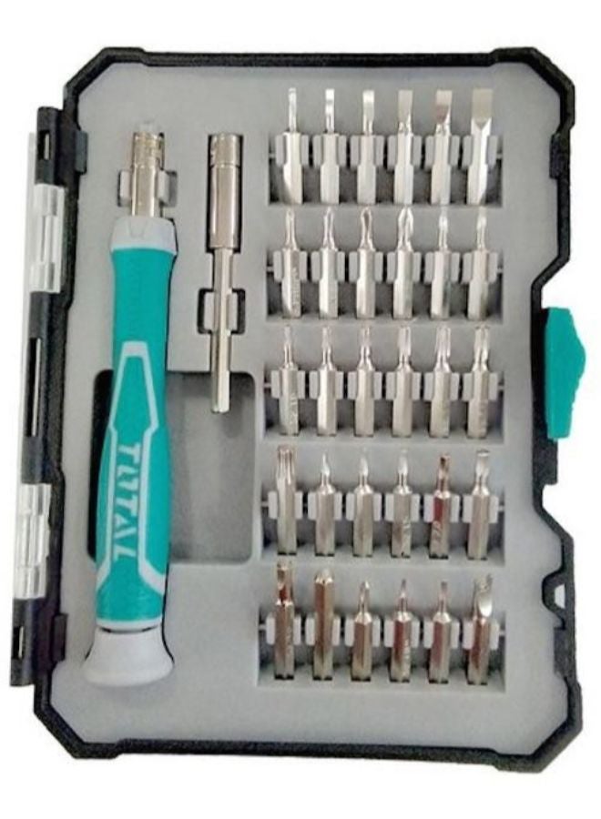 TOTAL 32-Piece Total Bit Set Multicolour 20cm  - Image 2