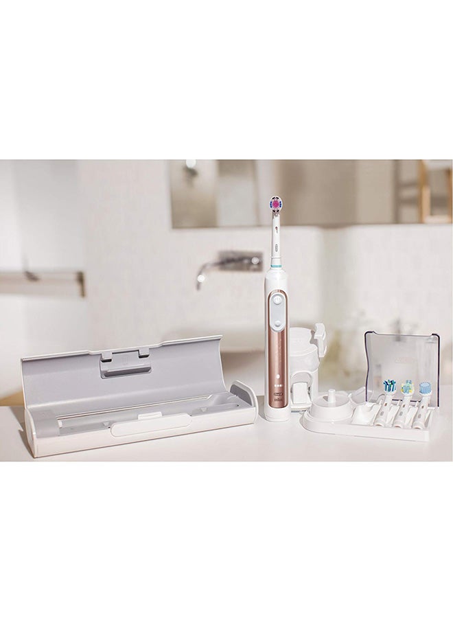 Oral-B - Genius 9000 Electric Tooth Brush Powered by Braun D701.545.6XC Rose Gold/White - Image 1