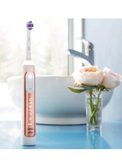Oral-B Genius 9000 Electric Tooth Brush Powered by Braun D701.545.6XC Rose Gold/White  - Image 5