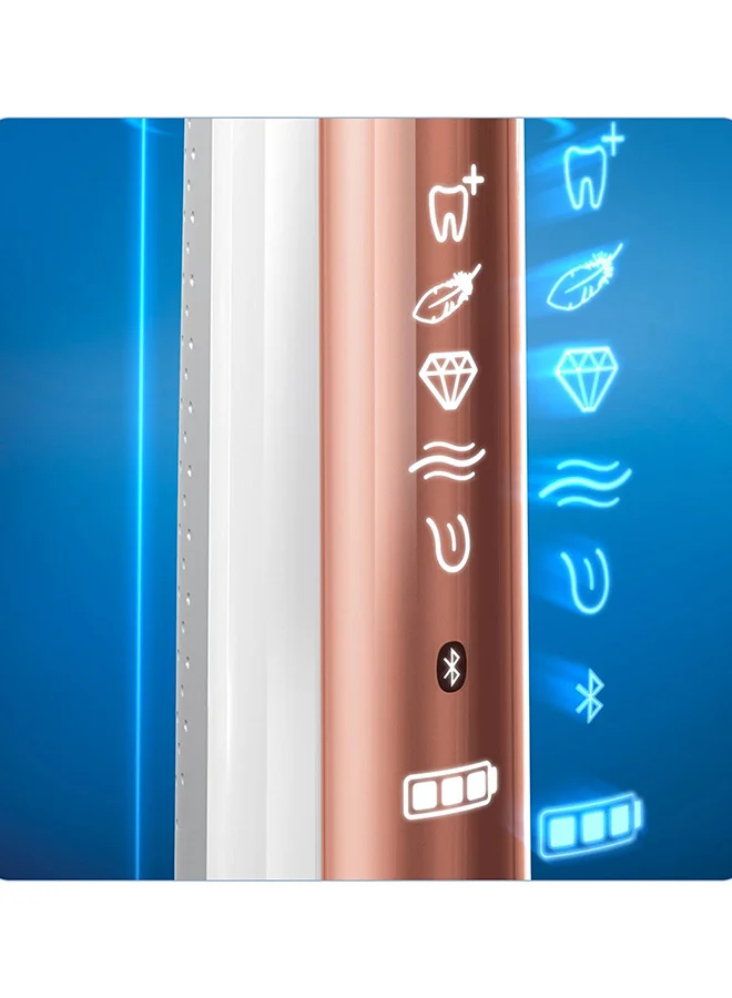 Oral-B Genius 9000 Electric Tooth Brush Powered by Braun D701.545.6XC Rose Gold/White
