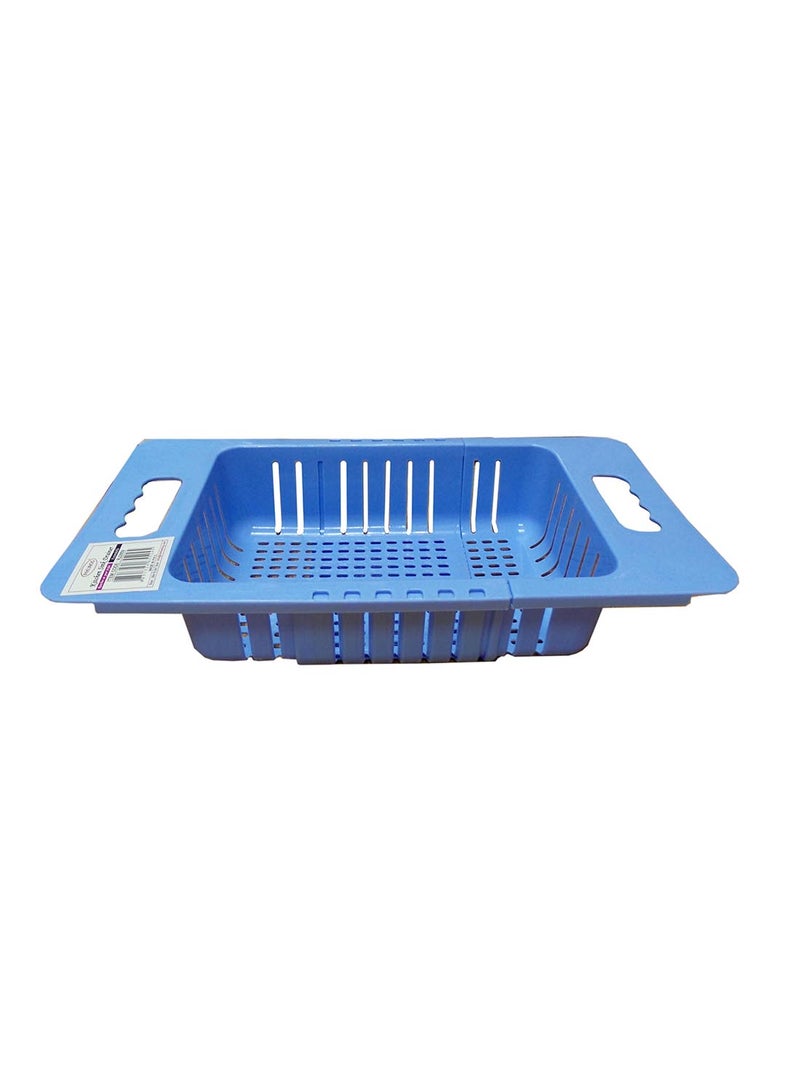Expandable Kitchen Sink Vegetable Strainer Blue 38x19x9cmcentimeter 