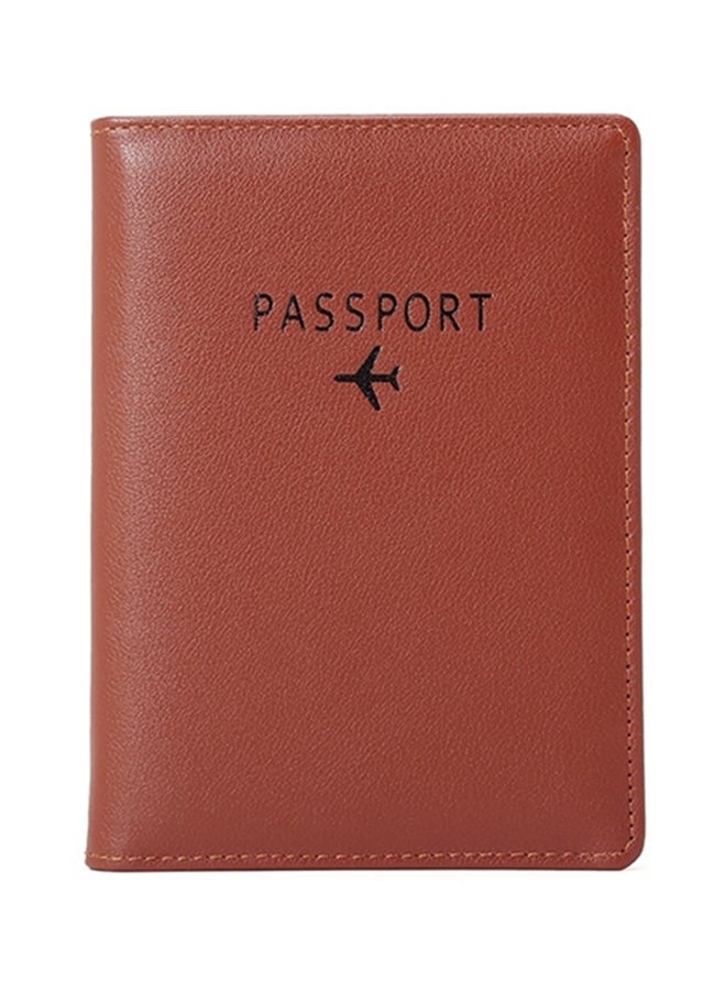 Generic - Stylish Durable Multi-Functional Passport Holder Coffee - Image 1