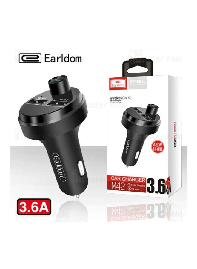 Earldom Wireless Car Charger Kit Black - Image 2