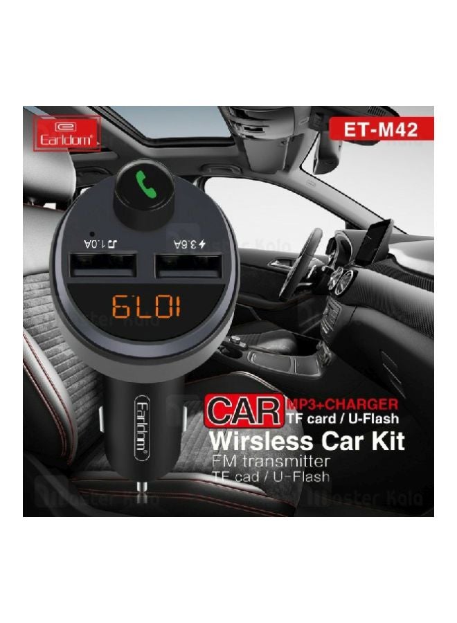 Earldom Wireless Car Charger Kit Black - Image 3