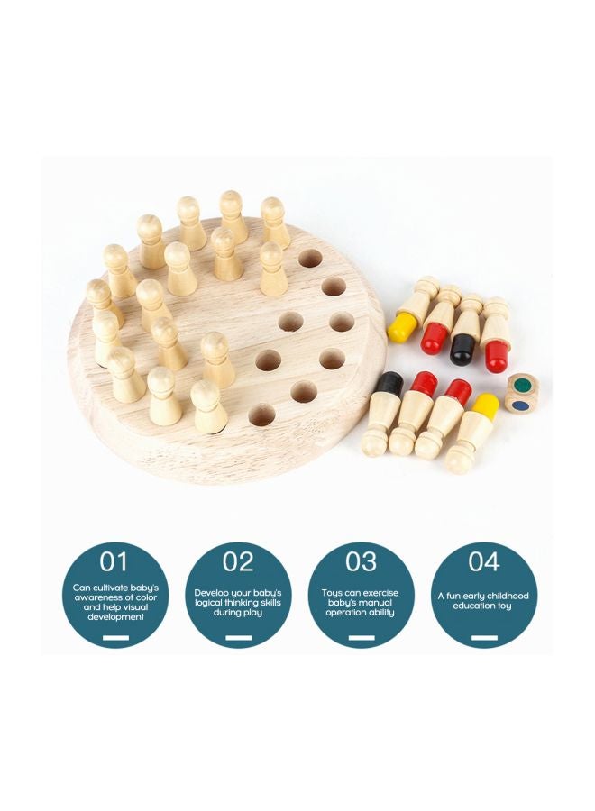 Wooden Memory Stick Chess Game DT1005