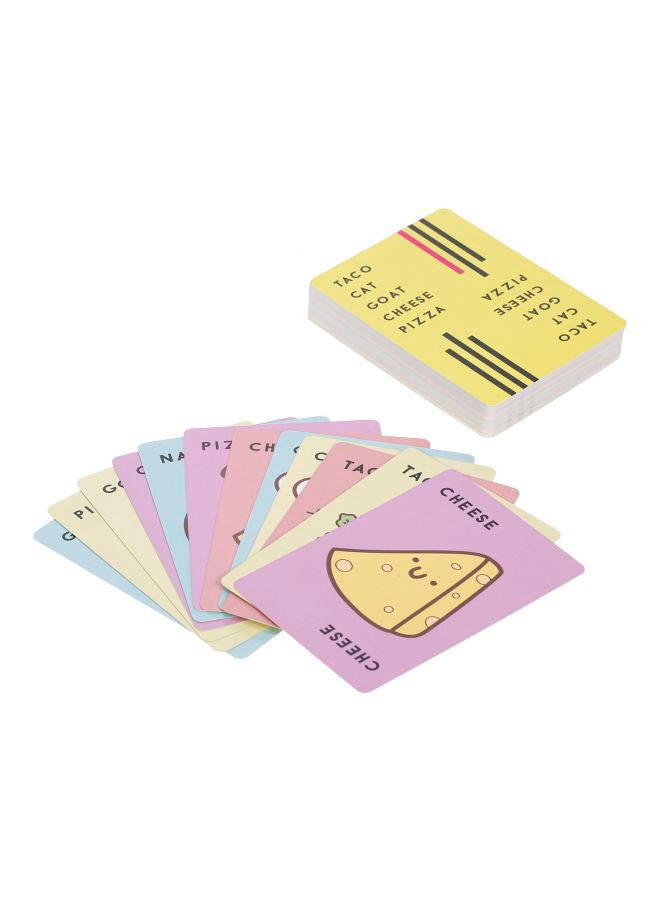 Taco Cat Goat Cheese Pizza Card Game DT1126 9x2.3x6.5cm - Image 1