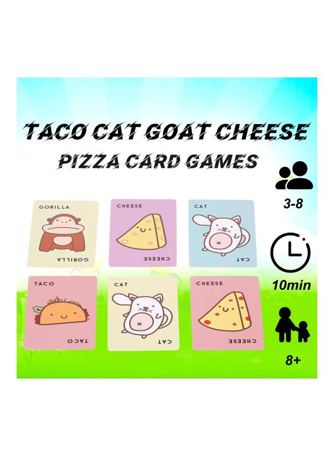 Taco Cat Goat Cheese Pizza Card Game DT1126 9x2.3x6.5cm - Image 5