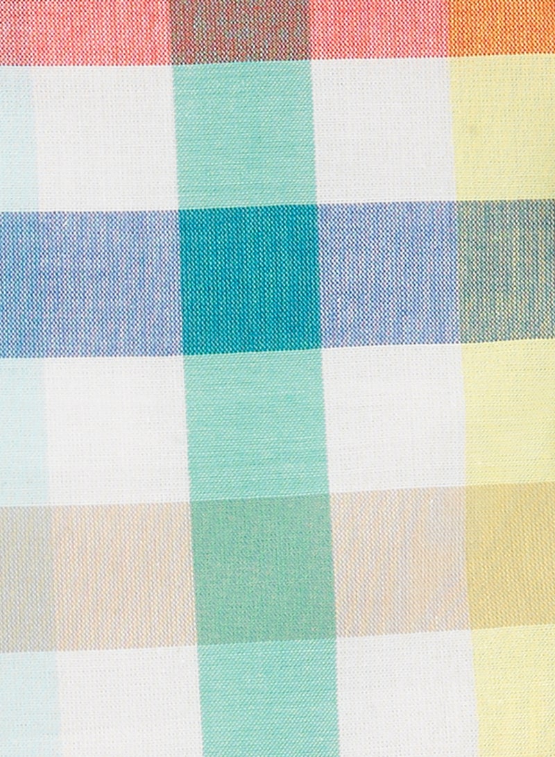 carter's Checked Shirt and Shorts Set Multicolour - Image 4