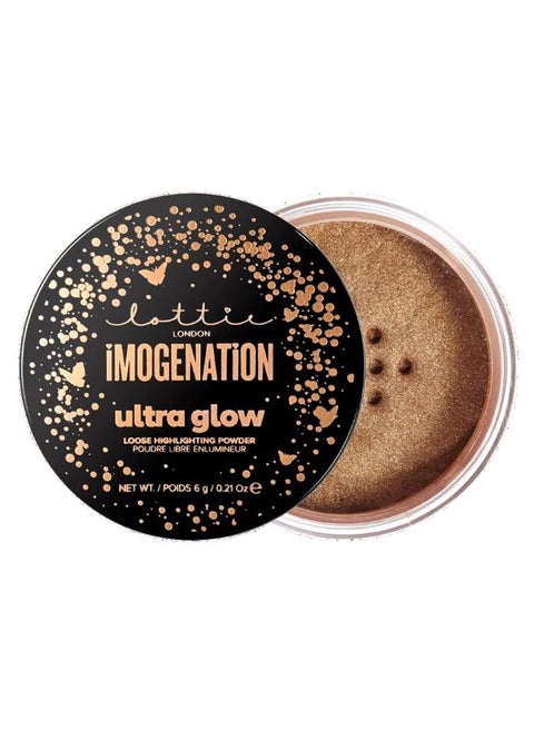 Imogenation Ultra Glow Loose Highlighter Powder Bronze