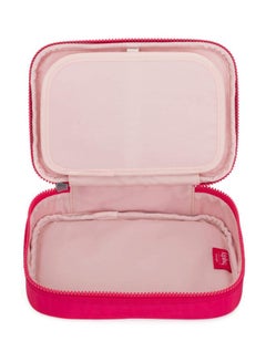 kipling 100 Pens Pencil Case True Pink  - Image 2