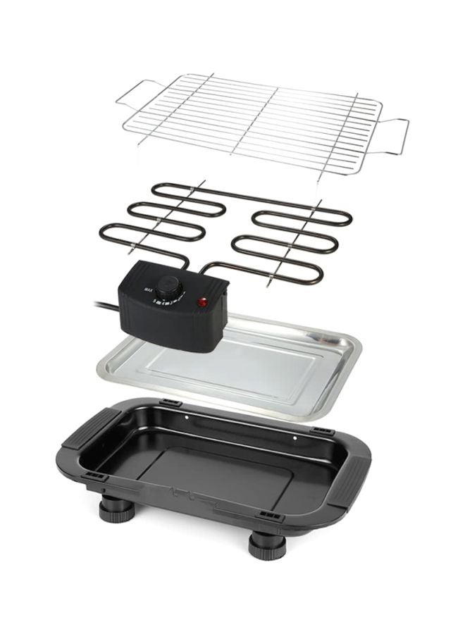 Electric Barbecue Grill 2000W 2000.0 W H18181 Black/Silver  - Image 2