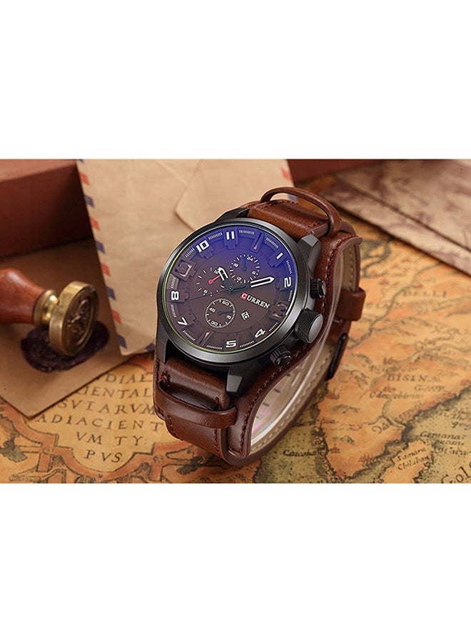 CURREN Men's Stylish Sports Analog Watch 8225 - Image 2