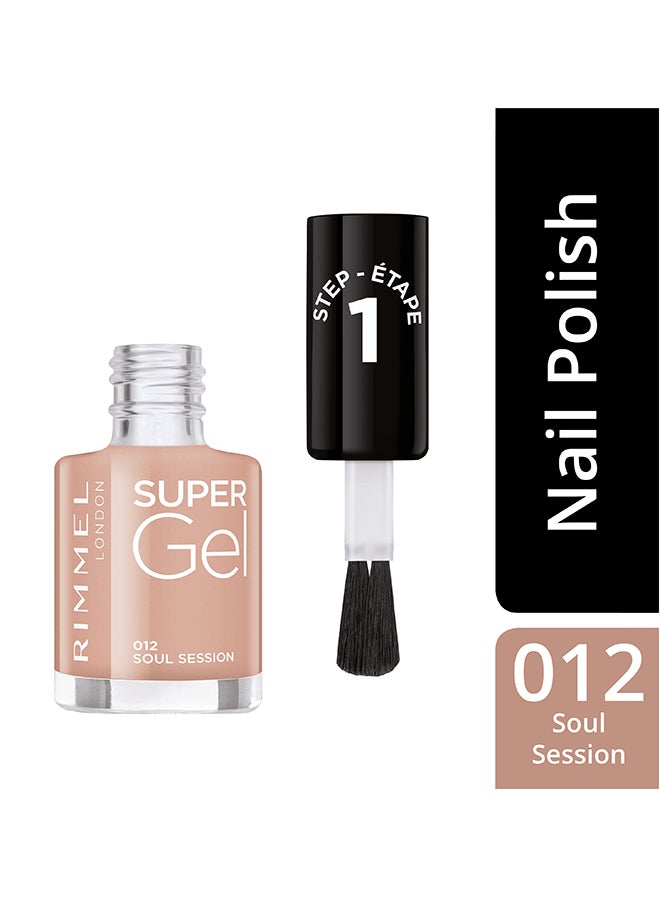RIMMEL LONDON - Super Gel Nail Polish 12 ml 012 Soul Session - Image 1