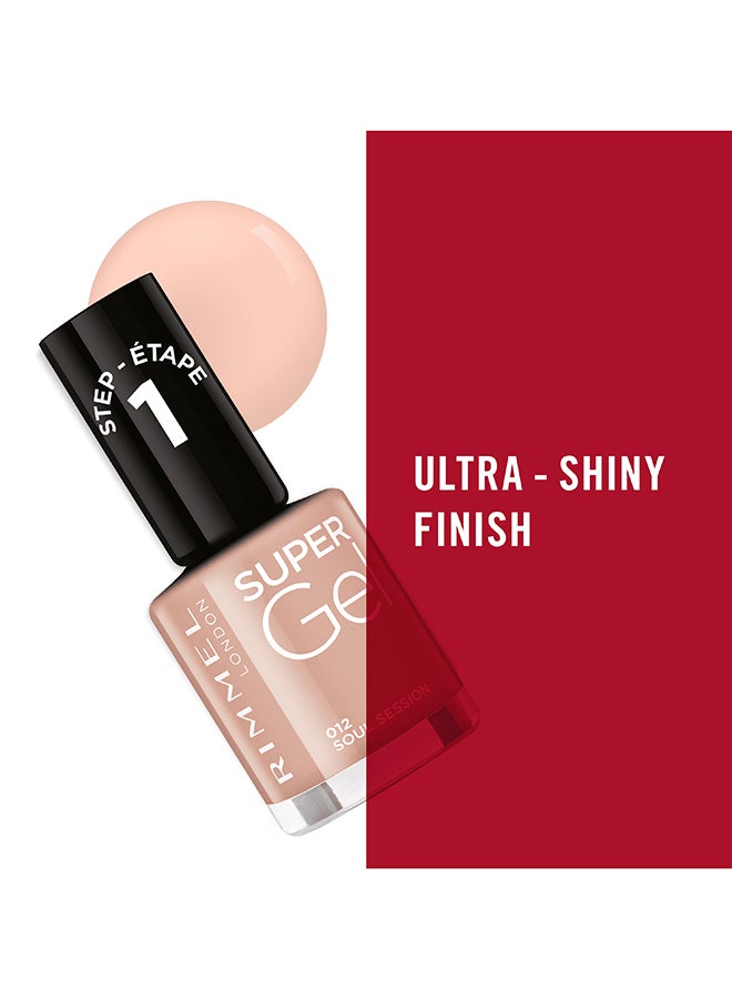 RIMMEL LONDON - Super Gel Nail Polish 12 ml 012 Soul Session - Image 1