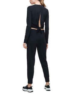 Calvin Klein Performance Long Sleeve Hi-Low T-Shirt Black  - Image 2