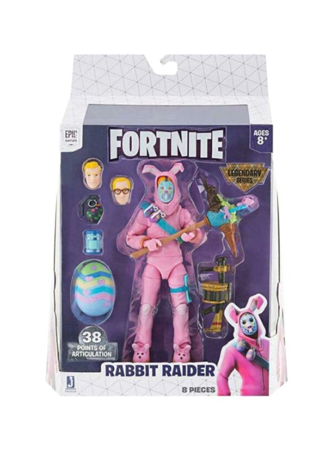 EPIC GAMES 8-Piece Fortnite Legendary Series Rabbit Raider Action Figure Set FNT0124 6inch - Image 2