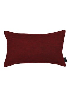 REGAL IN HOUSE Woven Chenille Throw Pillow Red 60x40cm 
