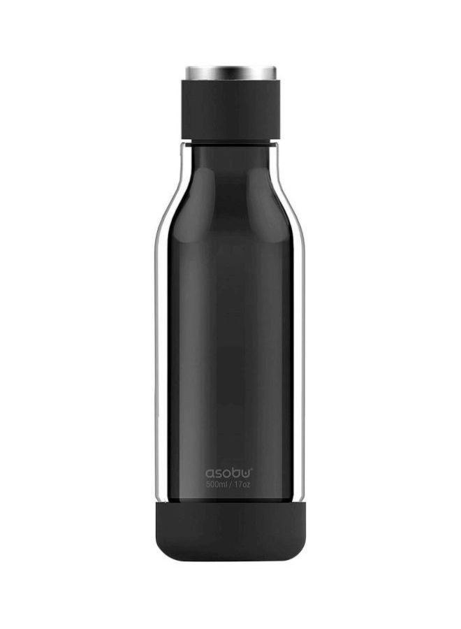asobu - Tritan Encased Travel Water Bottle Black - Image 1