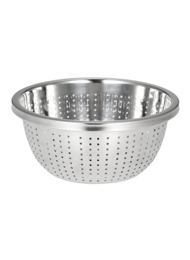2-In-1 Multifunctional Drain Basket Set Blue/Silver 26cm  - Image 4