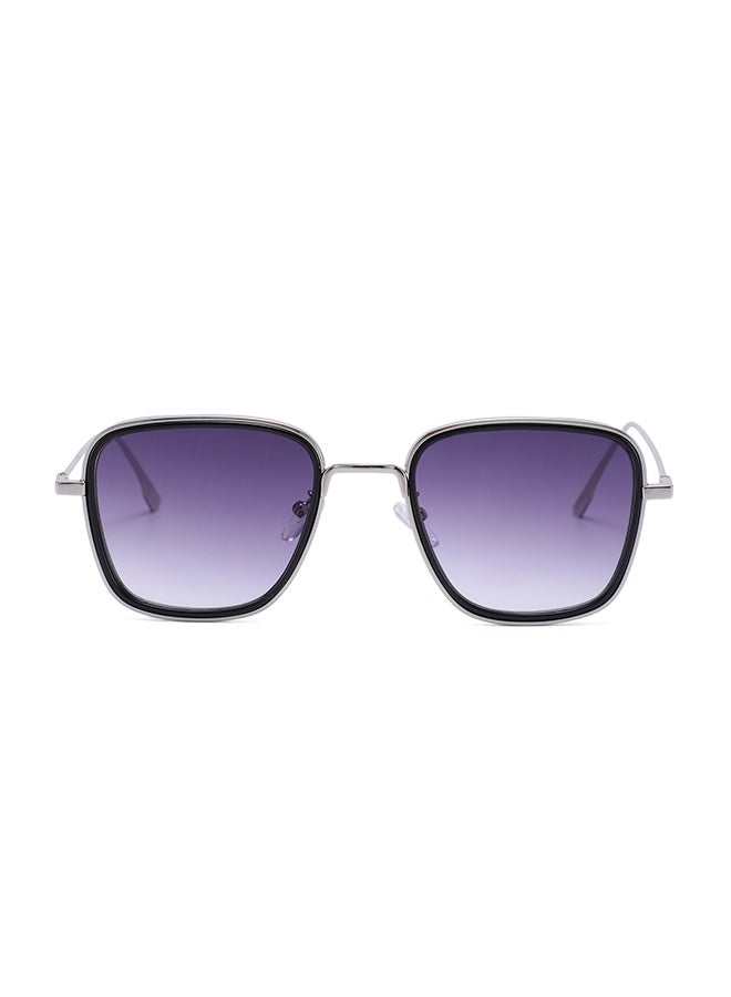 فيل نظارة شمسية بإطار مربع وعدسات واقية من الأشعة فوق البنفسجية - مقاس العدسة: 54 مم للرجال - Image 1