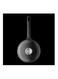Berghoff Herb Cutter With Cutting Bowl Glass-Bambo Black/Clear 18cm  - Image 4