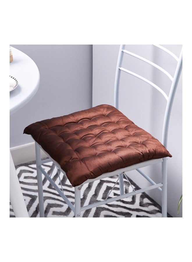 هوم بوكس وسادة كرسي دوبيوني بتصميم ملفوف بني 40x40Ø³Ù†ØªÙŠÙ…ØªØ± - Image 2