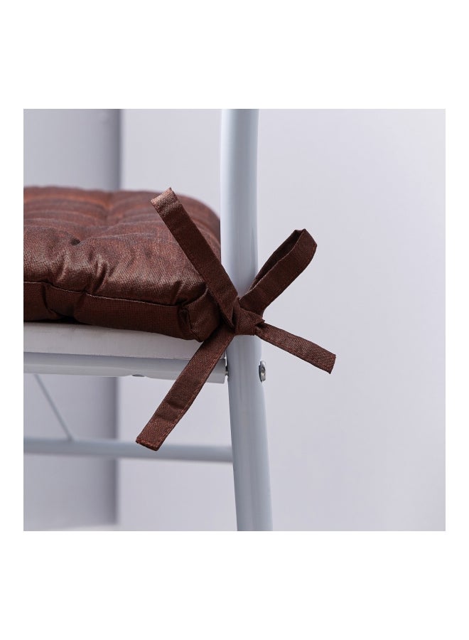 هوم بوكس وسادة كرسي دوبيوني بتصميم ملفوف بني 40x40Ø³Ù†ØªÙŠÙ…ØªØ± - Image 4