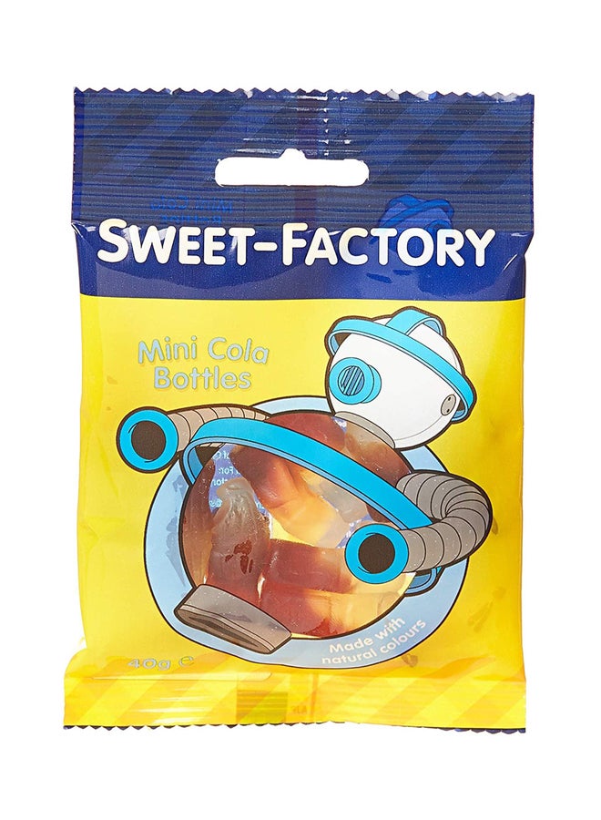 Sweet Factory - Mini Cola Bottles 40grams - Image 1