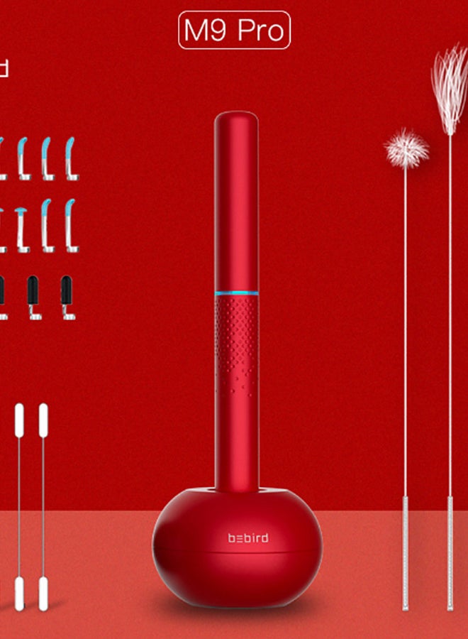 Multifunctional Smart Visual Ear Stick Red - Image 2