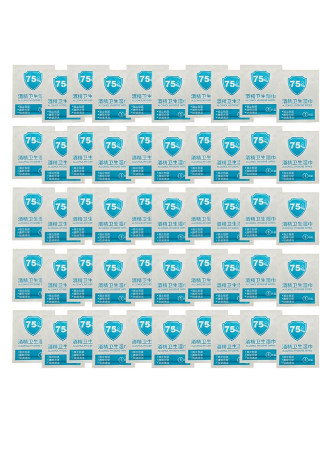 Pack Of 50 Disposable Wet Wipes - Image 1